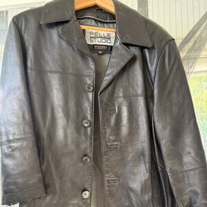 Pelle Studio Black Leather Jacket